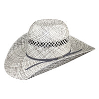 American Hat Straw - Tuf Cooper TC8880 - 20X - Two Tone Fancy Vent - Ivory / Grey American Hat Straw - Tuf Cooper TC8880 - 20X - Two Tone Fancy Vent - Ivory / Grey