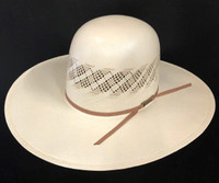 American Hat Straw - 6300 - Two Tone Fancy Vent - Ivory / Tan American Hat Straw - 6300 - Two Tone Fancy Vent - Ivory / Tan
