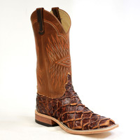 Anderson Bean Men's Boots - Rusty Barn Big Bass (Pirarucu) / Tan