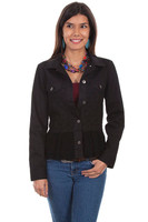 Scully Women's Jacket - Honey Creek Collection - Denim - Black Scully Women's Jacket - Honey Creek Collection - Denim - Black