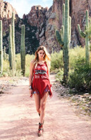 Double D Ranchwear Women’s - Anthem Tank - Red Pepper Double D Ranchwear Women’s - Anthem Tank - Red Pepper