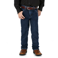 Wrangler Boy's Jeans - Cowboy Cut Original Fit - Dark Indigo Wrangler Boy's Jeans - Cowboy Cut Original Fit - Dark Indigo