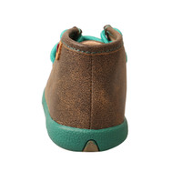 Twisted X Kids Casuals - Chukka Infant Driving Mocs - Bomber / Turquoise Twisted X Kids Casuals - Chukka Infant Driving Mocs - Bomber / Turquoise