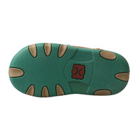 Twisted X Kids Casuals - Chukka Infant Driving Mocs - Bomber / Turquoise Twisted X Kids Casuals - Chukka Infant Driving Mocs - Bomber / Turquoise