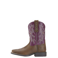 Ariat Kids Boots - Tombstone - Vintage Bomber / Plum Ariat Kids Boots - Tombstone - Vintage Bomber / Plum