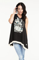 Double D Ranchwear Women’s - Traveling Kind Tank - Black