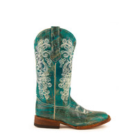 Ferrini Women's Boots - Southern Charm - Turquoise Ferrini Women's Boots - Southern Charm - Turquoise