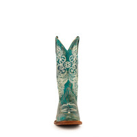 Ferrini Women's Boots - Southern Charm - Turquoise Ferrini Women's Boots - Southern Charm - Turquoise
