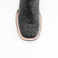 Ferrini Women's Boots - Print Caiman Crocodile - Black Ferrini Women's Boots - Print Caiman Crocodile - Black