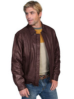 Scully Men's Jacket - Premium Lambskin - Chocolate Scully Men's Jacket - Premium Lambskin - Chocolate
