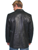 Scully Men's Jacket - Western Blazer Lamb - Black Scully Men's Jacket - Western Blazer Lamb - Black