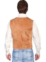 Scully Men's Vest - Snap Front - Suede - Rust  Scully Men's Vest - Snap Front - Suede - Rust