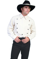 Scully Men's Shirt - Range Wear - Bib - Natural Scully Men's Shirt - Range Wear - Bib - Natural