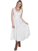 Scully Women's Dress - Honey Creek Collection - Full Length / Lace Up - Ivory Scully Women's Dress - Honey Creek Collection - Full Length / Lace Up - Ivory