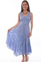 Scully Women's Dress - Honey Creek Collection - Full Length / Lace Up - Light Sky Blue Scully Women's Dress - Honey Creek Collection - Full Length / Lace Up - Light Sky Blue