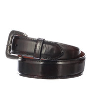 Lucchese Men's Belts - Smooth Goat - Black Cherry Lucchese Men's Belts - Smooth Goat - Black Cherry