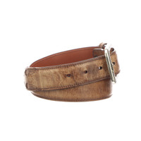 Lucchese Men's Belts - Smooth Goat - Tan Lucchese Men's Belts - Smooth Goat - Tan