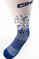 Cinch Crew Socks - White / Blue Cinch Crew Socks - White / Blue