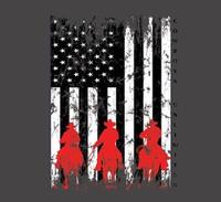 Moss Brothers Kids Shirt - Cowboy Unlimited - American Posse - Charcoal