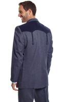 Circle S Men's Apparel - Heather Boise Sport Coat - Navy