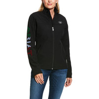 Ariat Women's Jacket - Classic Team Softshell - Mexico - Water Resistant