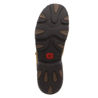 Twisted X Men's Work Casuals - Chukka Driving Moc - Distressed Saddle - Waterproof