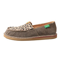 Twisted X Women's Casuals - Slip On Loafers - Dust / Leopard Twisted X Women's Casuals - Slip On Loafers - Dust / Leopard