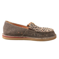 Twisted X Women's Casuals - Slip On Loafers - Dust / Leopard Twisted X Women's Casuals - Slip On Loafers - Dust / Leopard