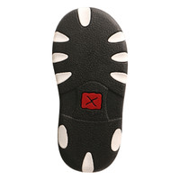 Twisted X Kids Casuals - Chukka Driving Mocs - White / Black Twisted X Kids Casuals - Chukka Driving Mocs - White / Black