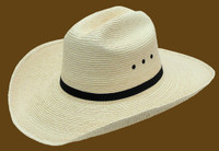 SunBody Palm Leaf Hat - Western Classic - Cattleman Crown