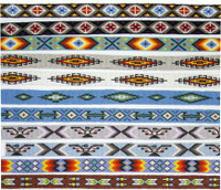 SunBody Hat Bands - 15 Bead - Multicolor