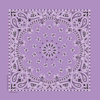 Bandanas - Traditional Paisley - Lavender