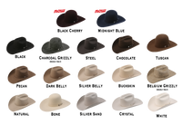 American Hat Felt - 100X - Steel American Hat Felt - 100X - Steel