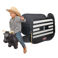 Big Country Farm Toys - Lil Bucker Bull & PBR Chute