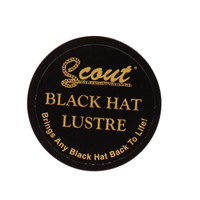 Scout Brand by M & F Western Products Hat Accessories  - Black Hat Lustre