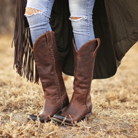 Lane Women's Boots - Plain Jane - Cognac Lane Women's Boots - Plain Jane - Cognac