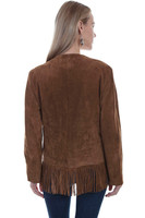 Scully Women's Jacket - Honey Creek Collection - Suede Fringe - Cinnamon # 81 Scully Women's Jacket - Honey Creek Collection - Suede Fringe - Cinnamon # 81