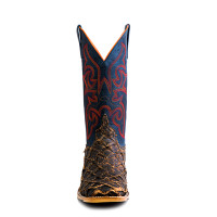 Horse Power By Anderson Bean Men's Boots - Pirarucu - Toasted Big Bass / Royal Blue Mad Dog Horse Power By Anderson Bean Men's Boots - Pirarucu - Toasted Big Bass / Royal Blue Mad Dog
