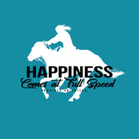 Moss Brothers Kids Shirt - Cowgirls Unlimited - Happiness - Neon Blue