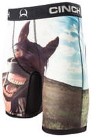 Cinch Men's Underwear - "Clyde" The Horse Print - 9" Boxers