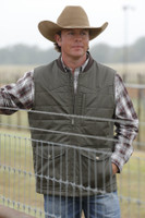 Miller Men's Vest - Quilted Vest - Brown