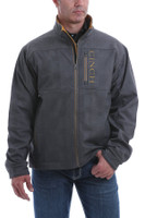Cinch Men's Jacket - Printed Bonded - Charcoal / Tobacco Cinch Men's Jacket - Printed Bonded - Charcoal / Tobacco