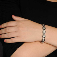 Sabona Women's Bracelet - Gem / Black Horseshoe - Magnetic Sabona Women's Bracelet - Gem / Black Horseshoe - Magnetic