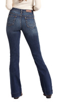 Rock & Roll Women's Trouser Jeans - Extra Stretch / High Rise - Flare Leg Rock & Roll Women's Trouser Jeans - Extra Stretch / High Rise - Flare Leg