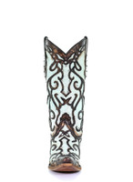 Corral Women's Boots - Glitter Inlay - Sky Blue Corral Women's Boots - Glitter Inlay - Sky Blue