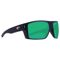 Costa Sunglasses - Diego - Matte Black / Green Mirror 580G Costa Sunglasses - Diego - Matte Black / Green Mirror 580G