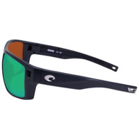 Costa Sunglasses - Diego - Matte Black / Green Mirror 580G Costa Sunglasses - Diego - Matte Black / Green Mirror 580G