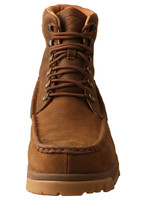 Twisted X Men's Work Boots - 6" Composite Toe - Cell Stretch  - Distressed Saddle