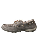 Twisted X Women's Casuals - Boat Driving Moc - Gray / Tooled
