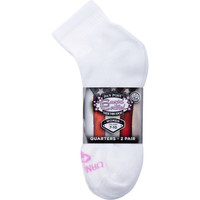 Dan Post Women's Accessories - Socks - Quarter Lite / Sleek Thin - White Dan Post Women's Accessories - Socks - Quarter Lite / Sleek Thin - White